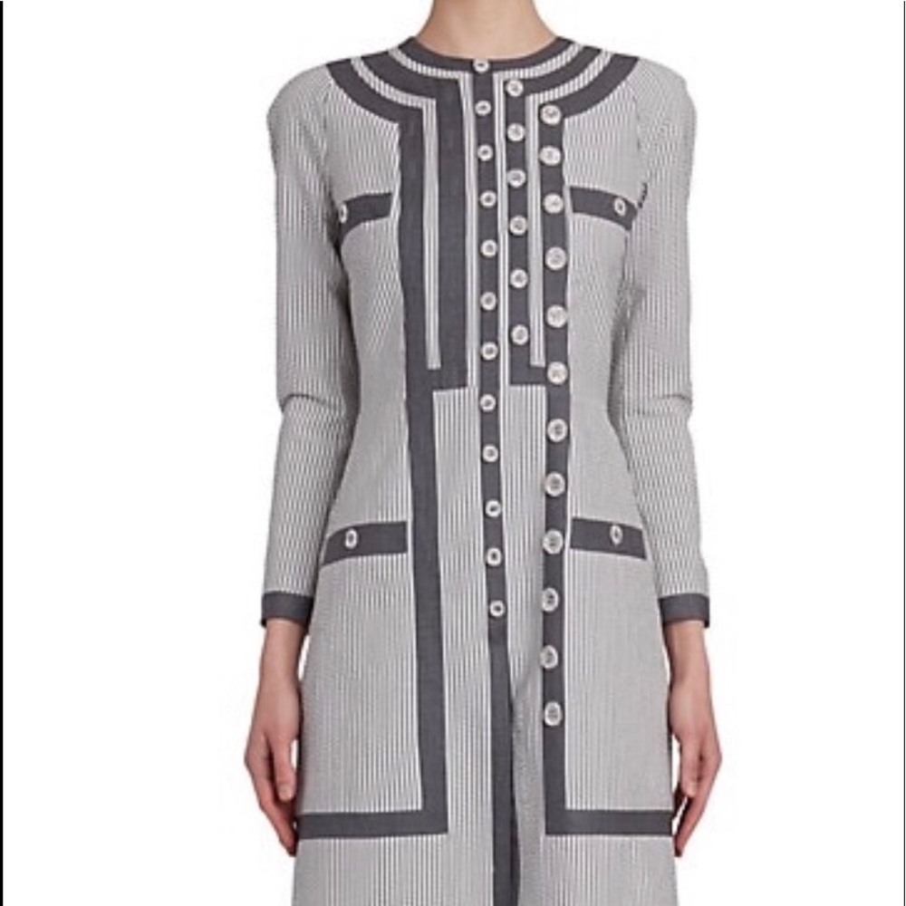 Gorgeous unique jumpsuit Coco Chanel influences